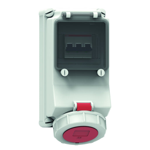 Bals Elektrotech - CEE-Steckdose abschaltbar, abgesichert (IEC 60309) Wandsteckdose abgesichert 15122 16A 5p 400V 6h IP67