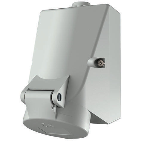 Mennekes - CEE-Steckdose (IEC 60309) Wanddose 2840A 16A,5p,1h,>50V,IP44