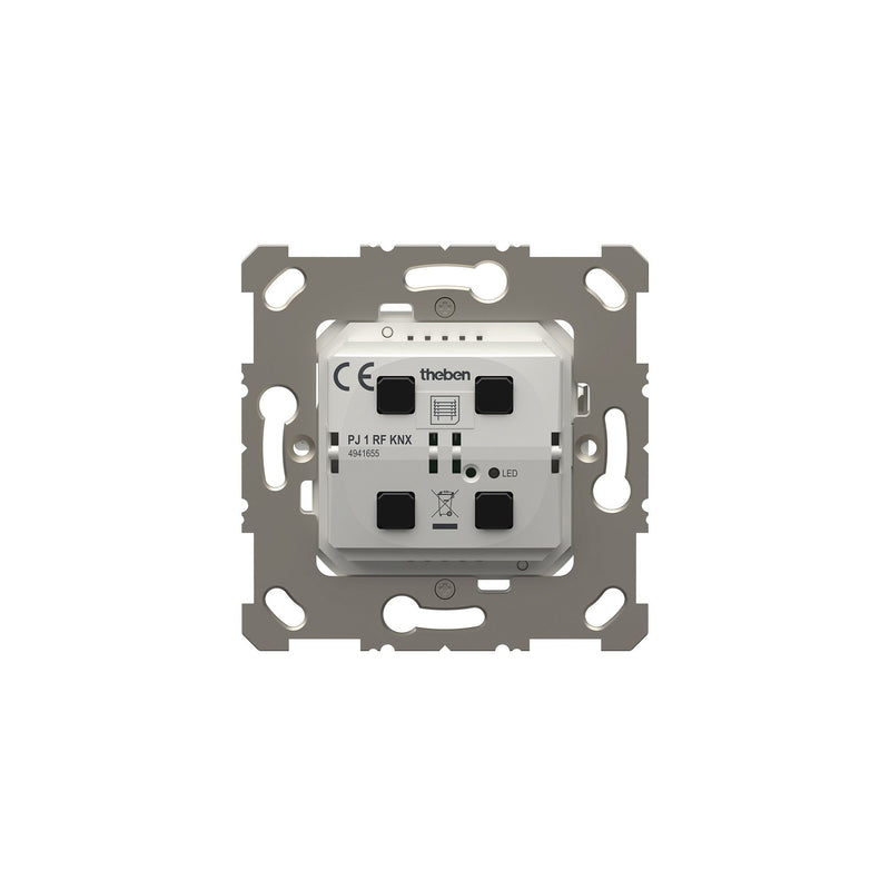 Theben - Bussystem-Jalousieaktor 2/4-fach Funk-Taster PJ 1 RF KNX mit Schaltaktor KNX