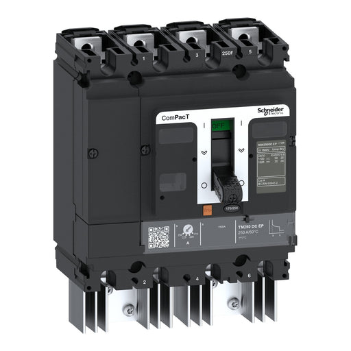 Schneider Electric - Leistungsschalter für Trafo-, Generator- und Anlagenschutz Leistungsschalter ComPacT C25F4TM125D3 NSX250 20kA/1500VDC
