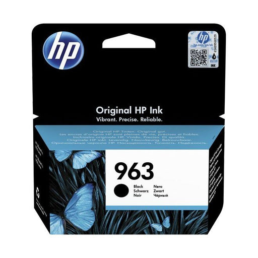 HP - Verbrauchsmaterial für Telefax/Drucker/MFC Tintenpatrone 963/3JA26AE sw schwarz
