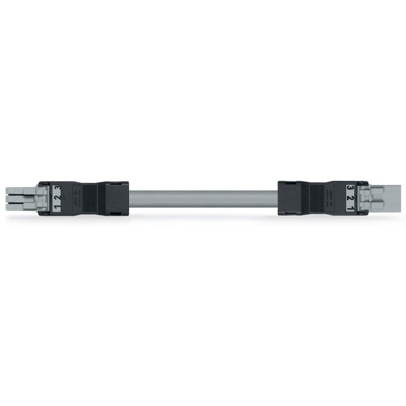 WAGO - Konfektionierte Leitung für steckbare Gebäudeinstallation konfekt.Verbindungsleitung 891-8993/006-603 Eca,Buchse Stecker