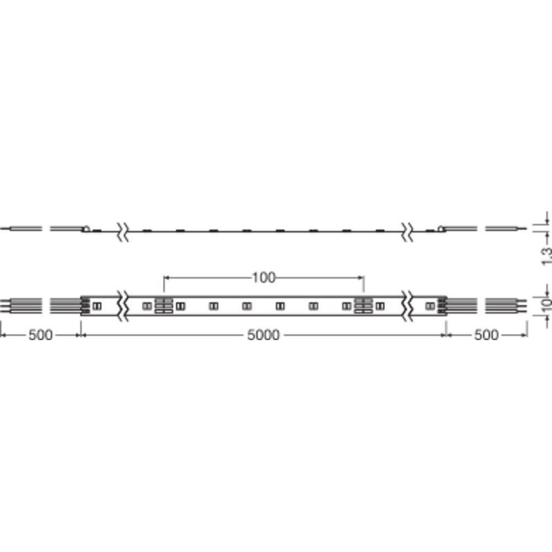 Ledvance - Lichtschlauch/-band LED-Stripes HCL - Kit BIOLUX HCLLSSTWZBKIT TW − 1 Stück