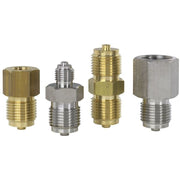 Wika Wiegand - Fitting mit 2 Anschlüssen Anschlstück 910.14 6KT17MS 1248367 1/4NPT I G1/8B