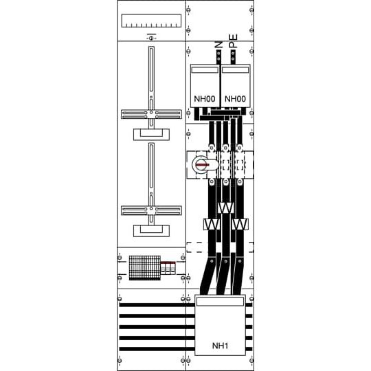 Striebel&John - Zählerfeld Mess-u.Wandlerfeld KA4270ML komplett BH5