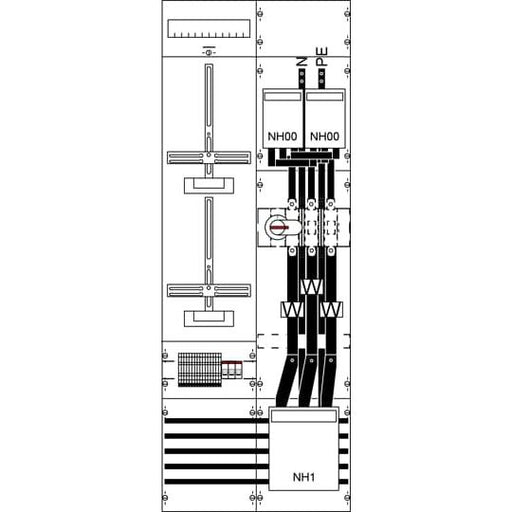 Striebel&John - Zählerfeld Mess-u.Wandlerfeld KA4270ML komplett BH5