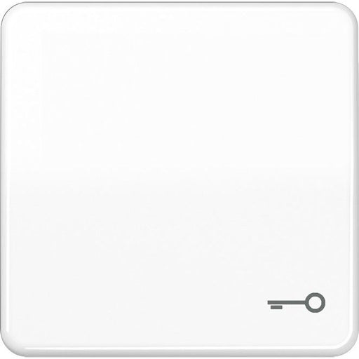 Jung - Abdeckung/Bedienelement für Installationsschalterprogramme Wippe Symbol TÜR aws CD 590 BFT WW für Taster