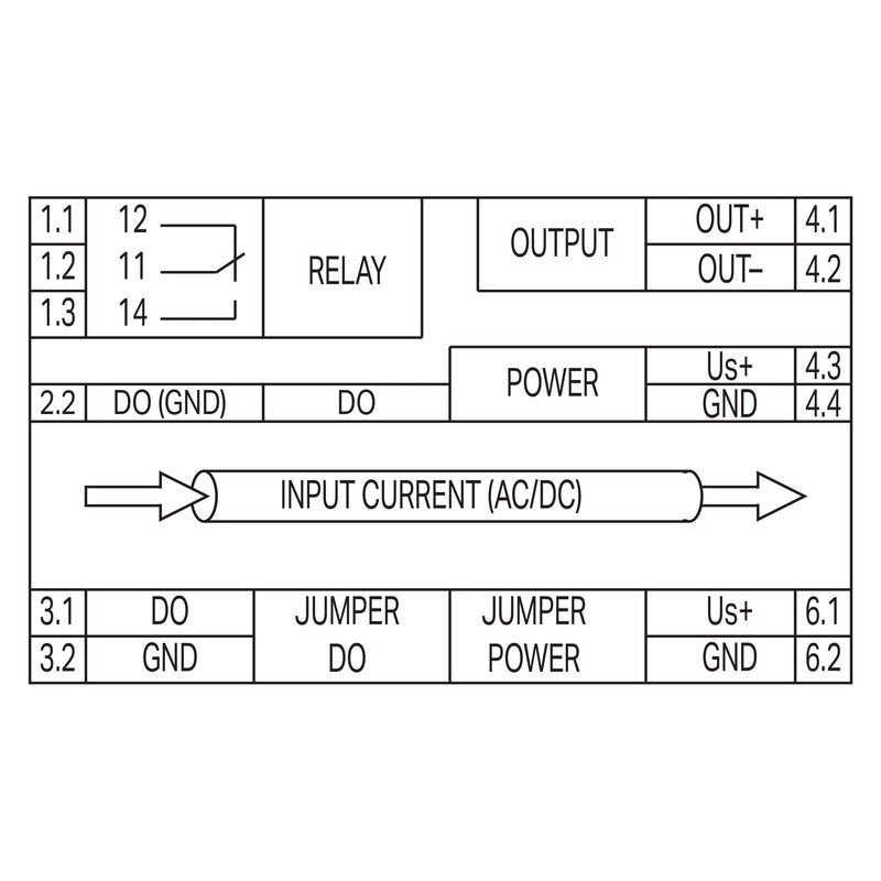 WAGO - Strommessumformer 2857-550 100A AC/DC