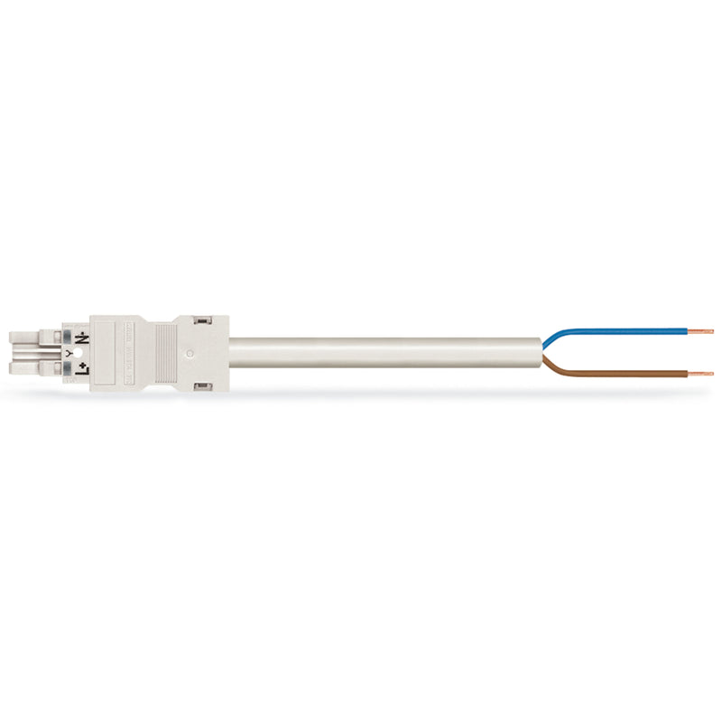WAGO - Konfektionierte Leitung für steckbare Gebäudeinstallation konfekt. Anschlussleitung 771-8992/107-102 Eca,Buchse