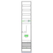 ABN - Verteilerfeld für Installationsverteiler Zählerplatz ZV19610 3Pkt 1Z/4VTR
