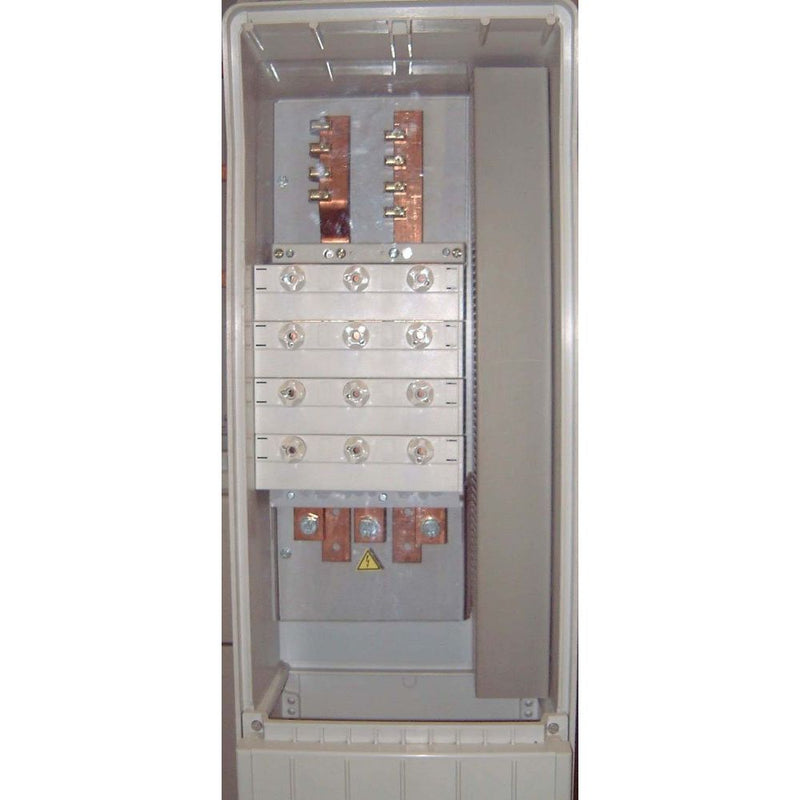 GSAB Elektrotechnik - Anschlussschrank Gartenverteilersäule 32S14G12D02 4xAbg. D02/3