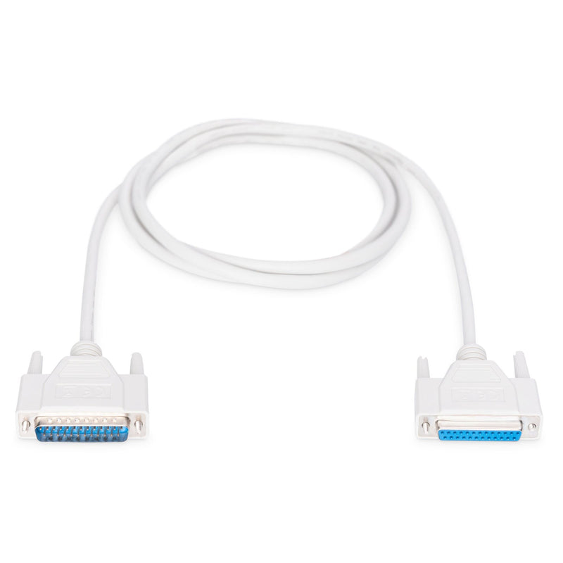 DIGITUS - PC-Kabel Verlängerungskabel D-SUB25 AK-610201-020-E Steckerbuchse 2m