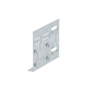 OBO Bettermann - Konsole für Geräteeinbaukanal Wandkonsolenadapter KS70110 128x102x27mm