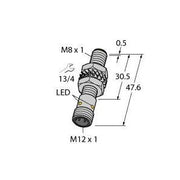 Turck - Induktiver Näherungsschalter Sensor BI2-M08-AP6X-H1341 induktiv