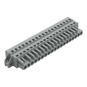 WAGO - Kabelsteckverbinder für Leiterplattensteckverbinder 1-Leiter-Federleiste 231-119/031-000 CAGECLAMP,2,5 mm²,gr − 10 Stück