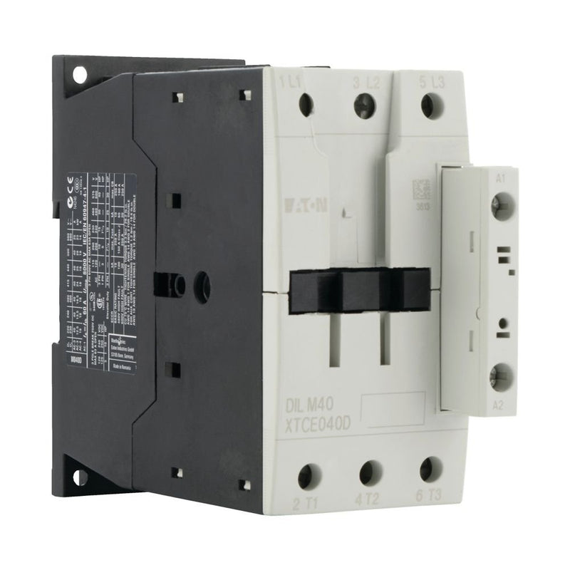 Eaton - Leistungsschütz zum Schalten von Wechselstrom Leistungsschütz 3polig DILM40(24V50/60HZ) 380/400V 18.5kW