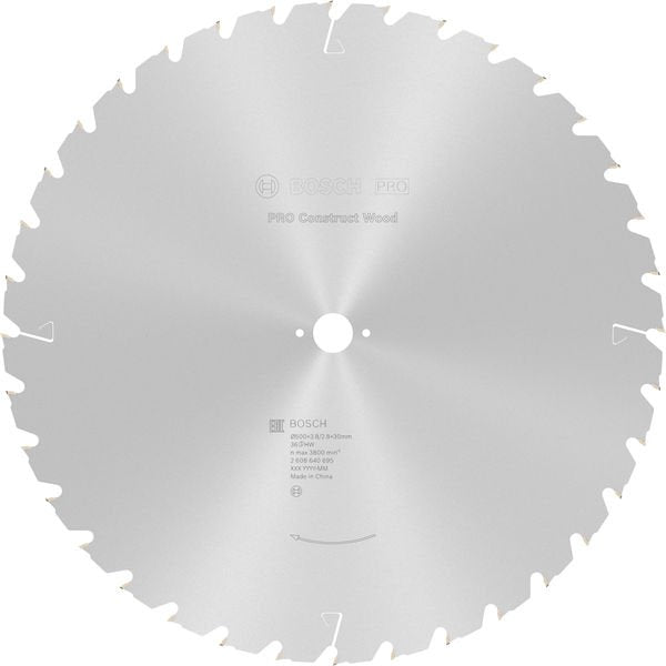 Bosch - Kreissägeblatt PRO Construct Wood 2608640695 Kreissägeblatt 500 x