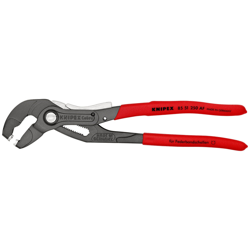 Knipex - Wasserpumpenzange Federbandschellenzange 85 51 250 AF 250mm