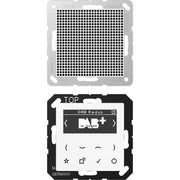Jung - Radio Smart DAB+ Digitalradio DAB A1 WW Set Mono 1LS