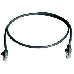 Telegärtner - Patchkabel Kupfer Patchkabel U/UTP C.5e 2,0m 100008392 MP8 schwarz