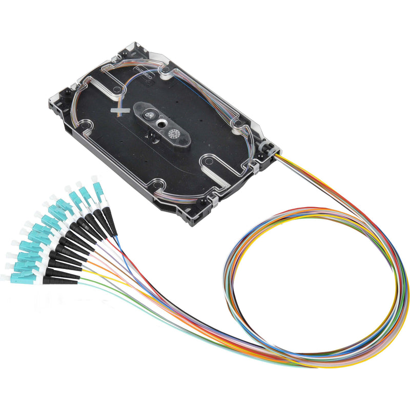 Corning - Spleißkassette 12xLC OM4 SP12-03Q-S8 HeatshrinkProtection − 4 Stück