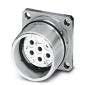 Phoenix Contact - Rundsteckverbinder, feldkonfektionierbar (Industriesteckverbinder) Gerätesteckverbinder CA-07S1NC22S00 Vorderwand