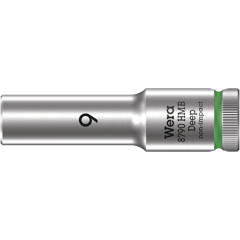Wera - Sechskant-Einsatz für Steckschlüssel Steckschlüsseleinsatz 004531 9 mm