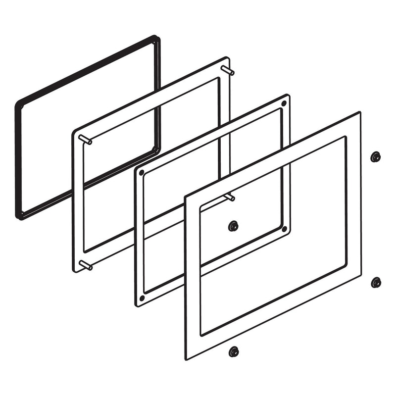 Schneider Electric - Zubehör/Ersatzteile für Steuerungen Cutout Adapter PS6000 PFXZPAT9W1 22w Display
