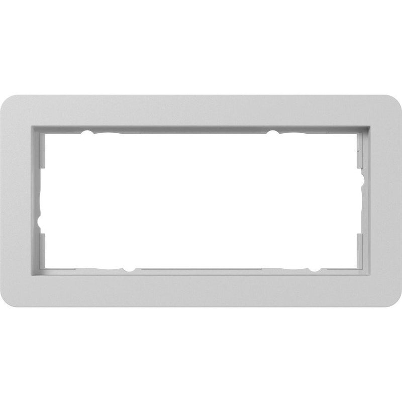 Gira - Abdeckrahmen 2fach 1002154 grau m