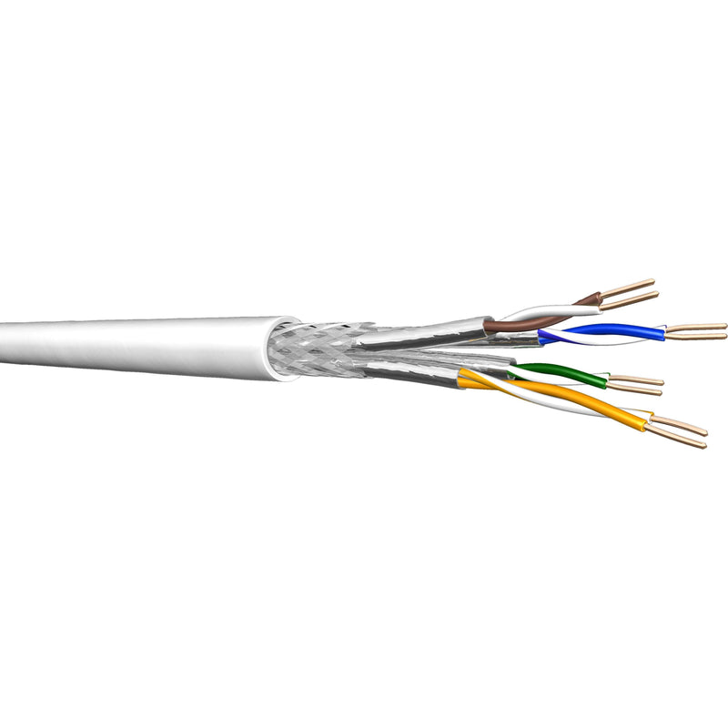 Draka Comteq (DNT) - Daten- und Kommunikationskabel UChome SS26 Kat.7 weiß 60026455-Dca-Box350 4P S/FTP AWG26 − 350 Meter
