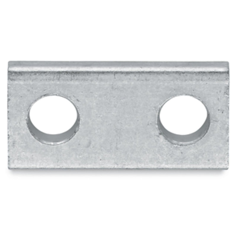 WAGO - Zubehör/Ersatzteile für Klemmen Brücker 2-fach 885-408 blank,silberfarben − 5 Stück