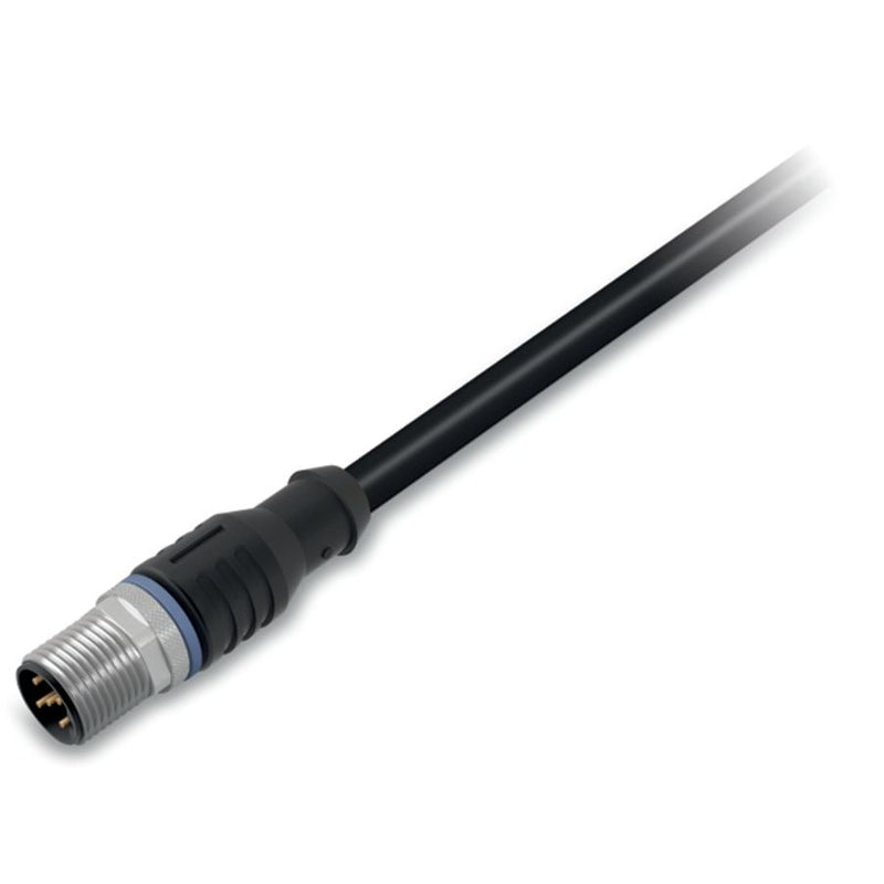 WAGO - Konfektioniertes Sensor-Aktor-Kabel Sensor-/Aktorleitung M12A 756-5311/030-100 St., axial,3-polig