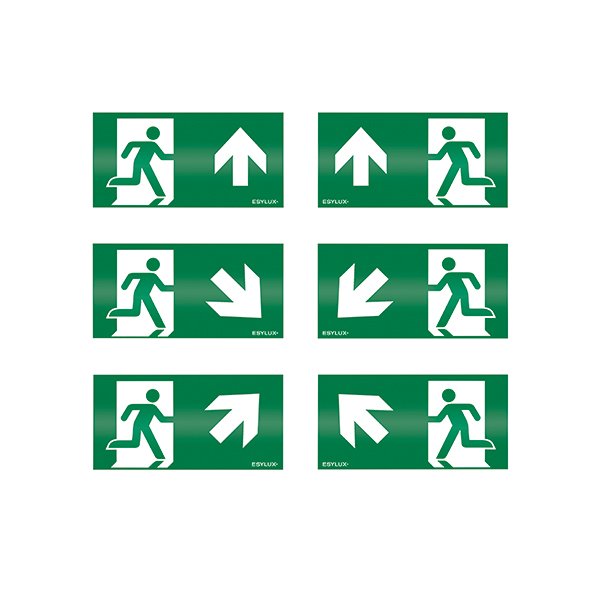 ESYLUX - Piktogramm für Not-/Hinweisleuchte Symbol-Set SLD SYMBOLSET ALTER