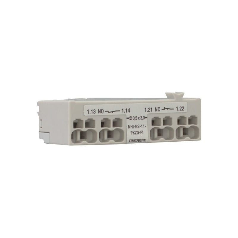 Eaton - Hilfsschalterblock Hilfsschalter PKZ, NHI-B2-11-PKZ0-PI 1S / 1 Oe, front