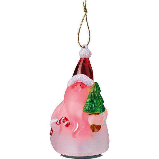 Hellum - Festbeleuchtung LED-Weihnachtsmannfigur 567540 H:10cm innen − 12 Stück