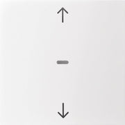 Berker - Abdeckung/Bedienelement für Installationsschalterprogramme Abdeckung Tastsensor-Modul 80961289 1-fach polarweiß