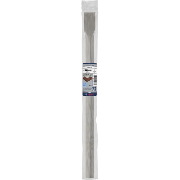 Bosch - Maschinenmeißel PRO HEX 28-4C Flachmeißel, 1618600206 35 x 520 mm