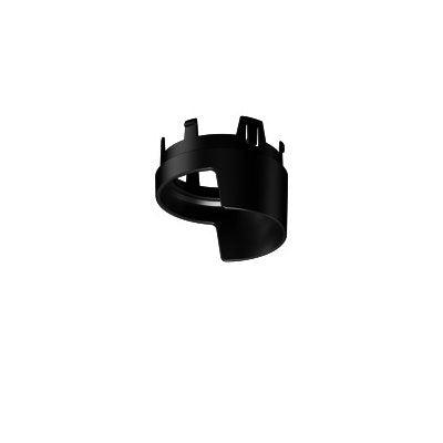 LTS Licht&Leuchten - Lichttechnisches Zubehör/Ersatzteile für Leuchten Abblendschute ZB-AGS 001 sw schwarz