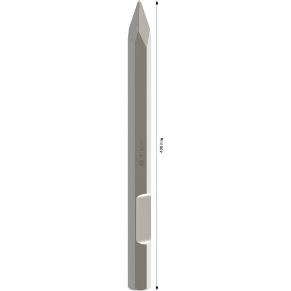 Bosch - Maschinenmeißel PRO HEX 28-4C Spitzmeißel, 1618660000 400 mm