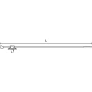 HellermannTyton - Kabelbinder Befestigungsbinder 150-93100(500) 200x4,6 schwarz − 500 Stück