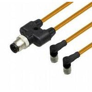Pepperl+Fuchs Fabrik - Passiver Sensor-/Aktor-Verteiler (mit Leitung) Y-Verbindungskabel V1-W-OR0,6M-#296500
