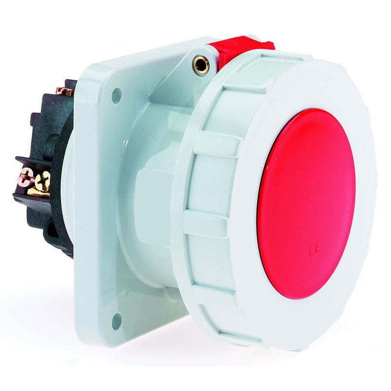 Bals Elektrotech - CEE-Anbausteckdose (IEC 60309) Anbausteckdose gerade 63A 1397 3p 400V 9h IP67