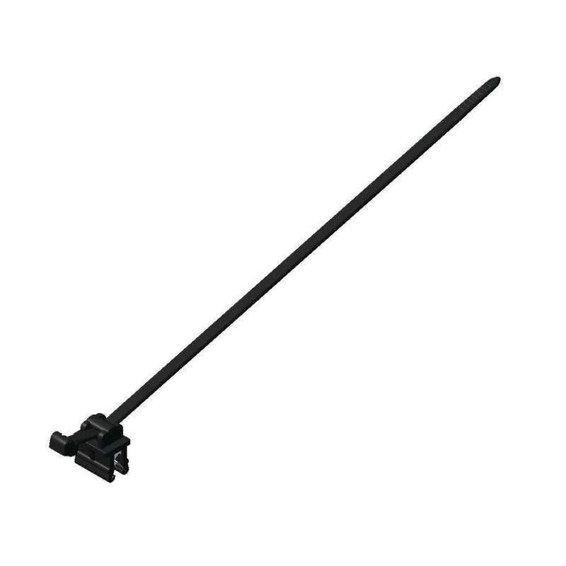 HellermannTyton - Kabelbinder Befestigungsbinder T50ROSEC10-MC5-BK-D1 − 500 Stück