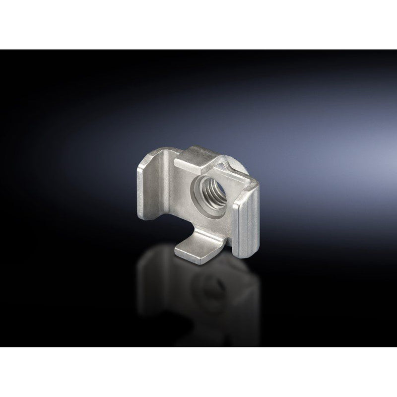 Rittal - Zubehör/Ersatzteile für Sammelschienen Kralle mit Mutter M10 SV 9676.832 (VE8) Flat-PLS