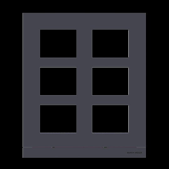Busch-Jaeger - Montageelement für Türstation Frontplatte Audio 2/3 41396CF-B-03
