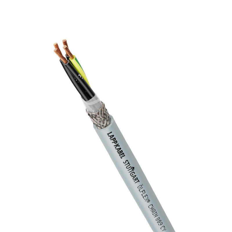 Lapp Kabel&Leitung - Energiekabel < 1 kV, für ortsveränderlichen Einsatz ÖLFLEX CHAIN 809 CY 4G1,0 1026769/500 − 500 Meter