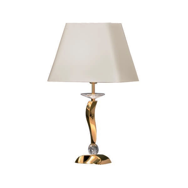 Brumberg Leuchten - Tischleuchte Girata 00829043 1Lp. E27/60W, gold