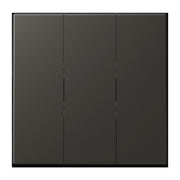 Jung - Abdeckung/Bedienelement für Installationsschalterprogramme Wippe 3fach LC 993 BF 259