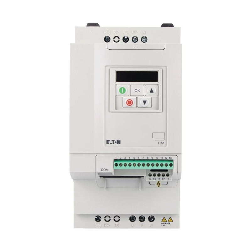 Eaton - Frequenzumrichter =< 1 kV Frequenzumrichter 3phasig DA1-35012NB-A20C 500V 12A 7.5kW AC
