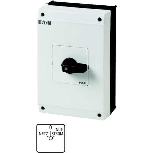 Eaton - Lastschalter Umschalter Netz-0-Notstrom T5B-4-8902/I4 4p. 63A,22KW,IP65 − 1 Stück by Eaton
